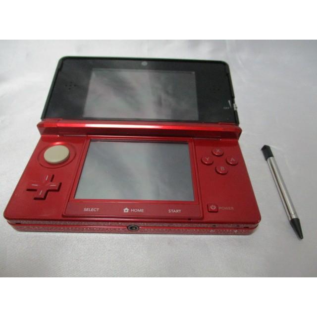 ニンテンドー3DS 本体 フレアレッド 本体のみ 中古 : エムストアヤフー