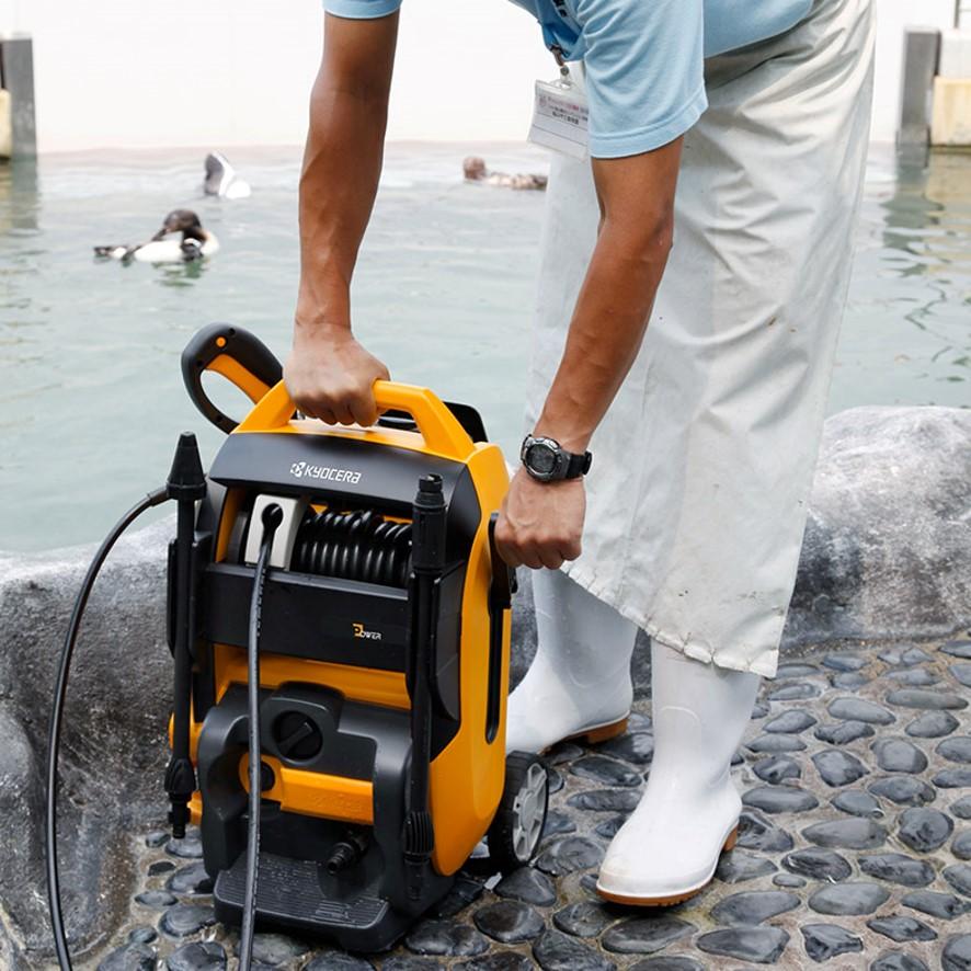 リョービ（RYOBI） 京セラ KYOCERA 高圧洗浄機 AJP-2100GQ 60HZ 旧