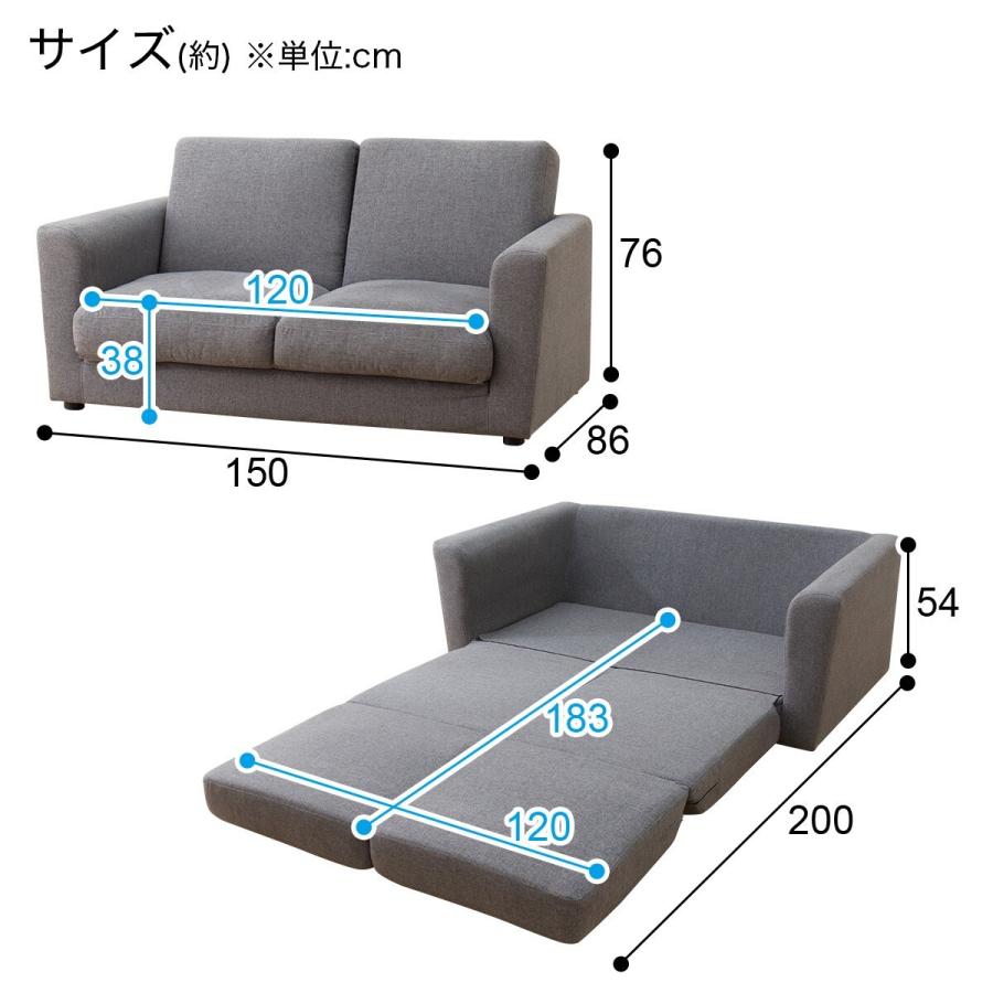 ニトリ（NITORI） ソファー ソファ コンパクト にくつろげるファベッド