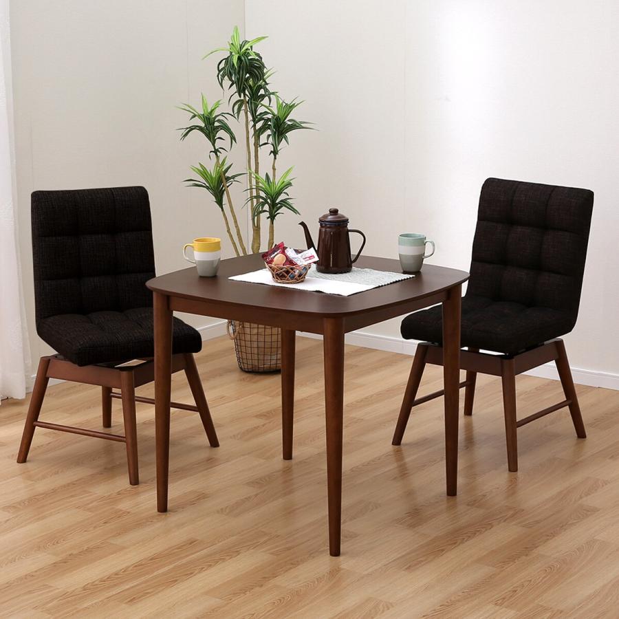 ニトリ（NITORI） 回転式ダイニングチェア(ライジング MBR/DBR