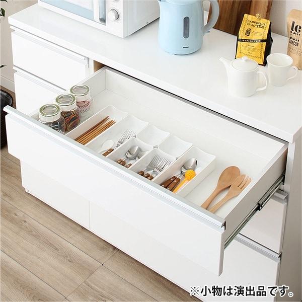 ニトリ（NITORI） 幅120 キッチンカウンター(キュリー2 120CT WH