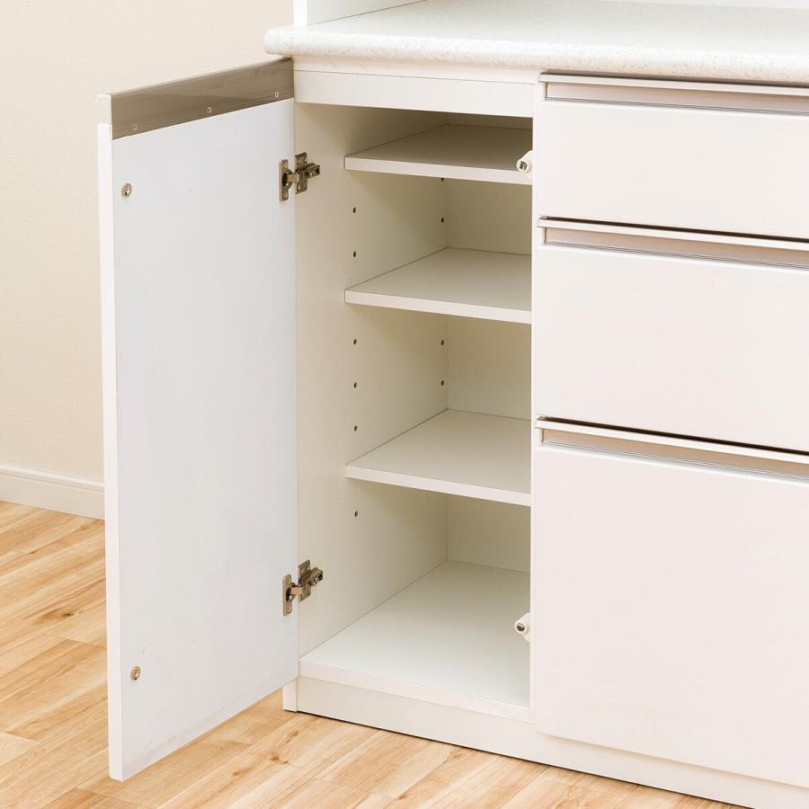 ニトリ（NITORI） 幅120cm キッチンボード レンジボード 食器棚