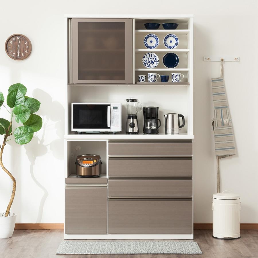 ニトリ（NITORI） 幅120cm キッチンボード(ラピス 120 ステンG