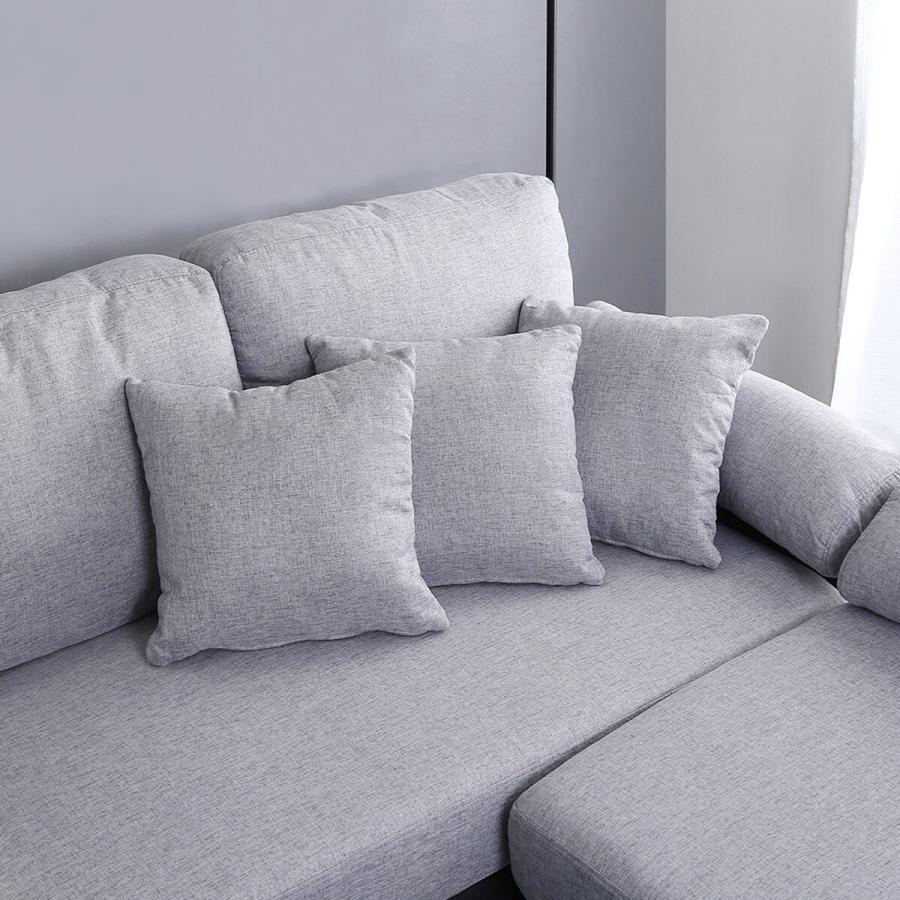 ニトリ（NITORI） ソファー ソファ PVC×布張り5人掛けコーナーカウチ