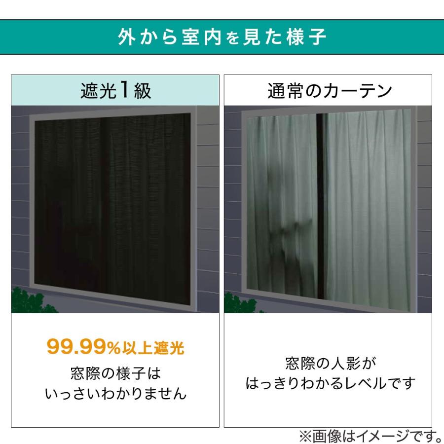 ニトリ（NITORI） （1枚入り）遮光1級・遮熱・遮音カーテン(ディナ