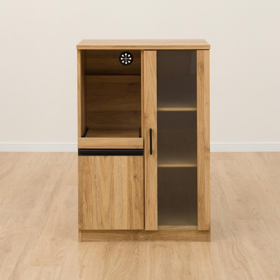 ニトリ（NITORI） レンジ台(フォルムS RE9060G LBR） ニトリ期間限定