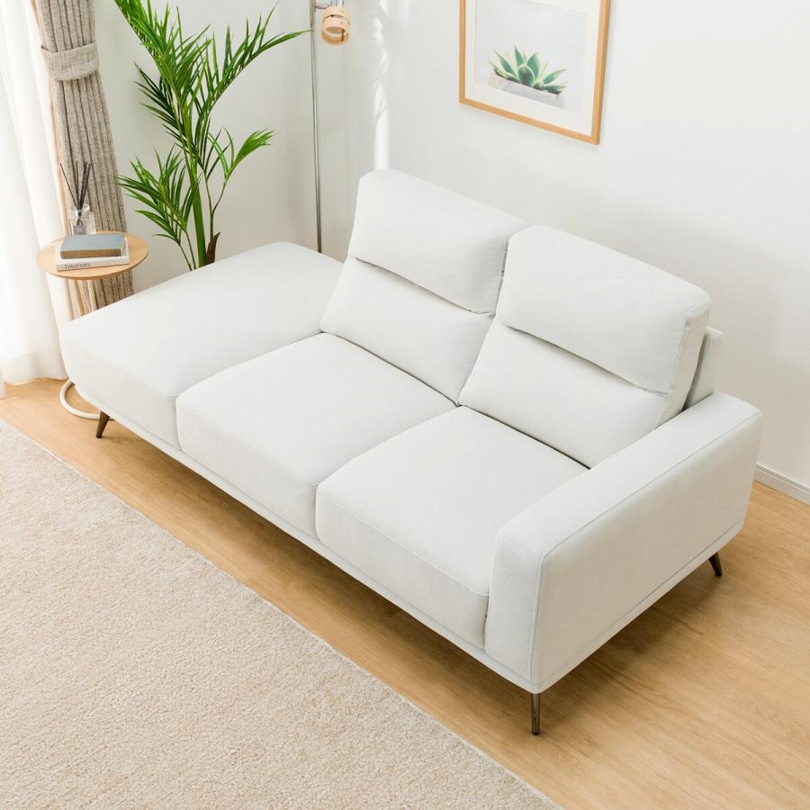 ニトリ（NITORI） ソファー ソファ 片肘カウチソファ(MK01 LGY