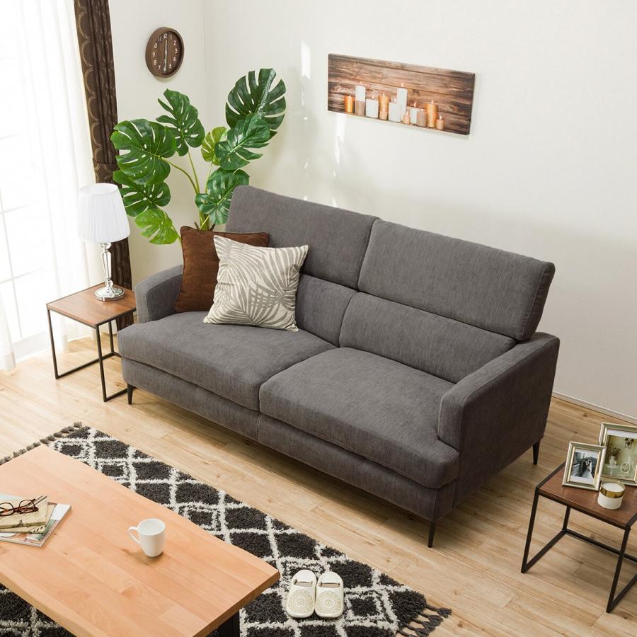 ニトリ（NITORI） ソファー ソファ 3人掛け 布張りソファ(サザーラ DGY