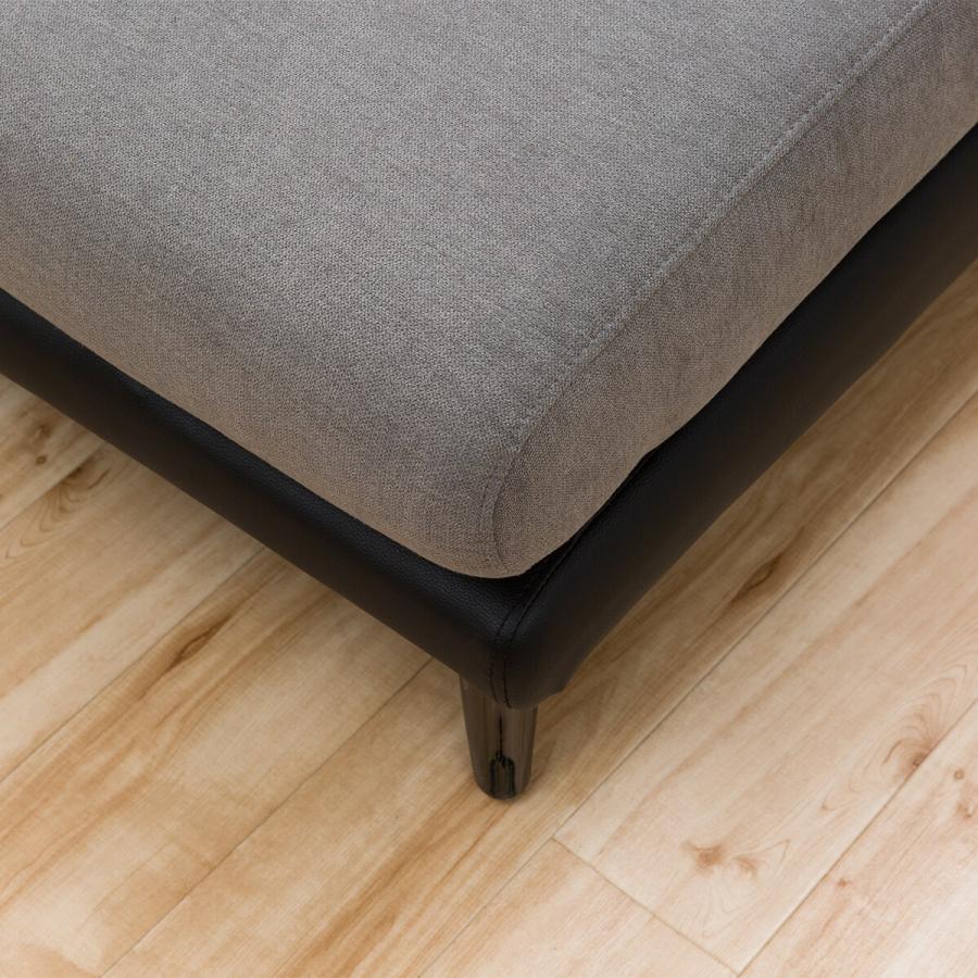 ニトリ（NITORI） ソファー ソファ 布張りカウチソファ (ポーション2KD