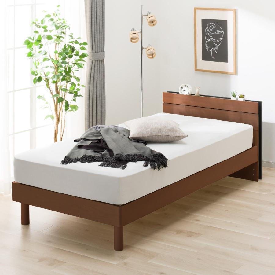 ニトリ（NITORI） ベッド すのこシングルベッドフレーム(MF-301 MBR