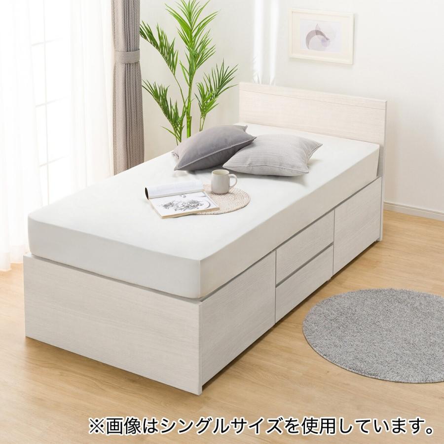 ニトリ（NITORI） ベッド すのこセミダブルベッドフレーム (N-ジオF WW