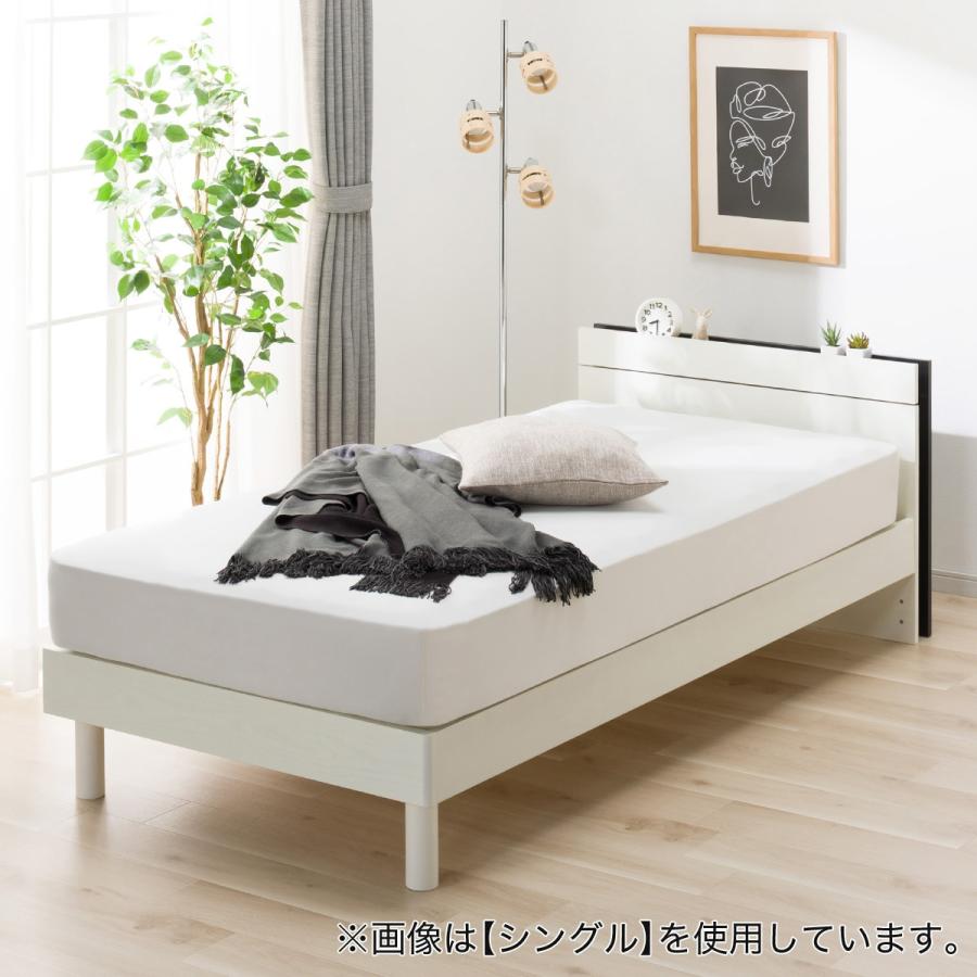 ニトリ（NITORI） ベッド すのこセミダブルベッドフレーム(MF-301 WW