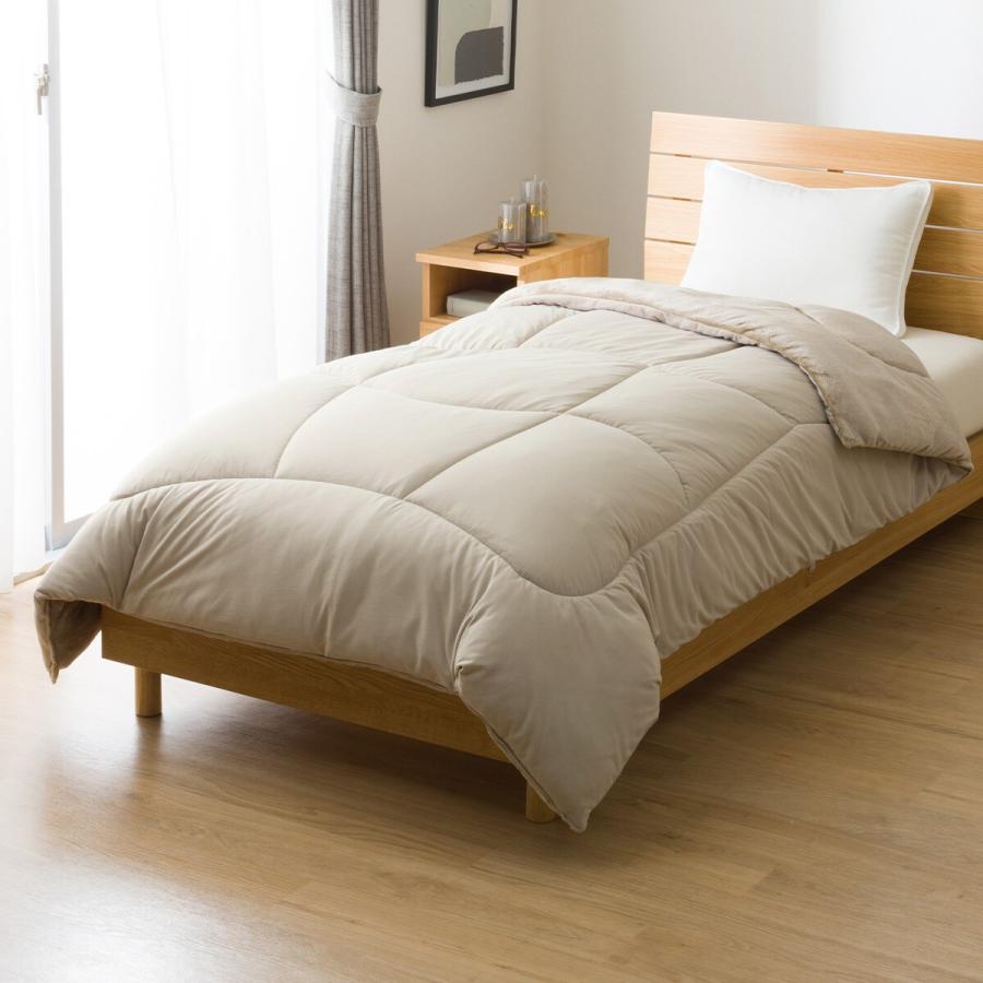 ニトリ（NITORI） カバーのいらない両面掛ふとん セミダブル(Nウォーム