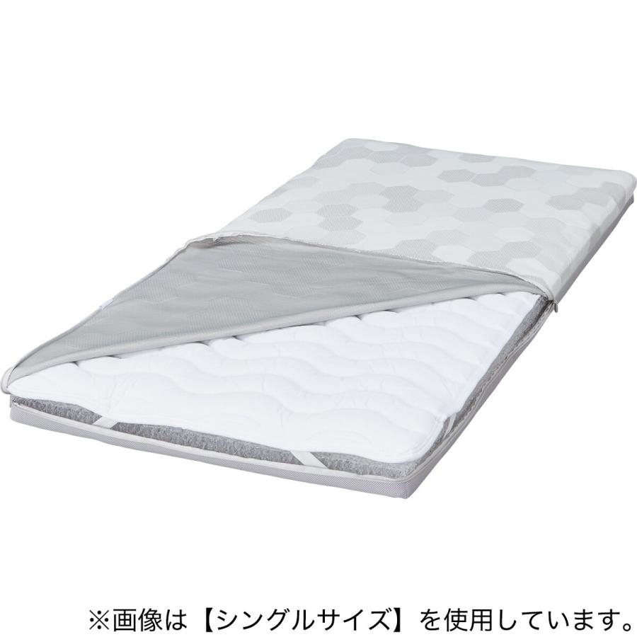 ニトリ（NITORI） 通気性の良い高反発ダブルマットレス(Nスリープ