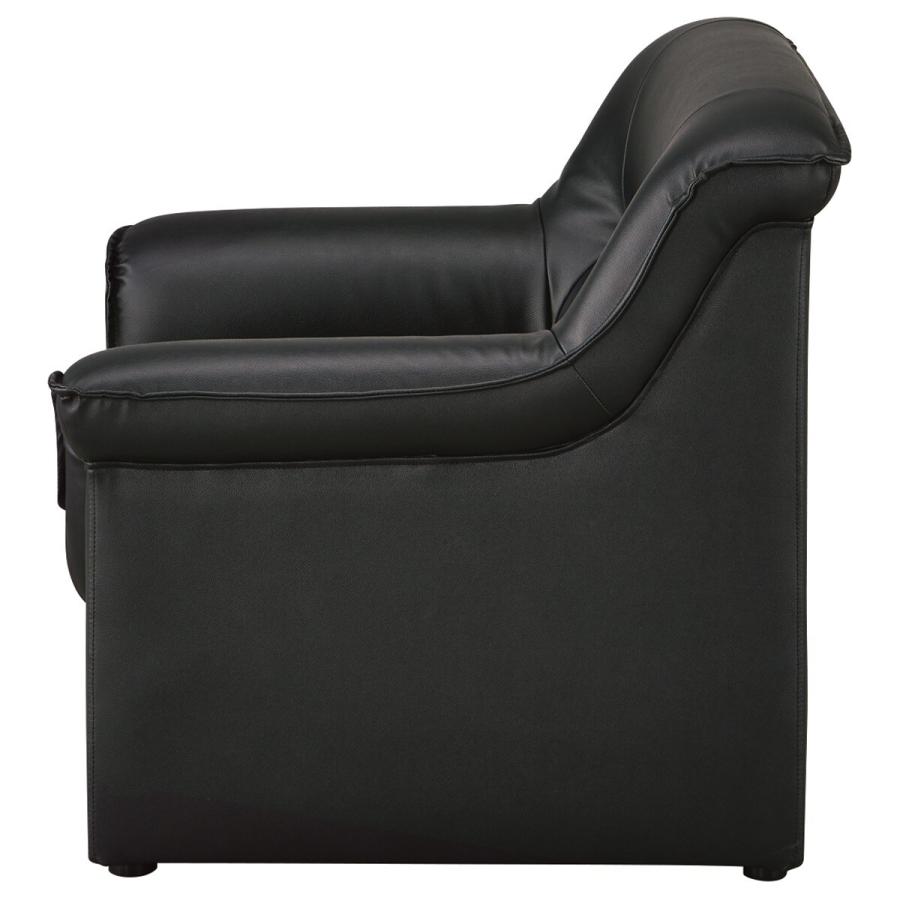 ニトリ（NITORI） 1人用合皮ソファ(MS-101 BK) : ニトリ Yahoo!店