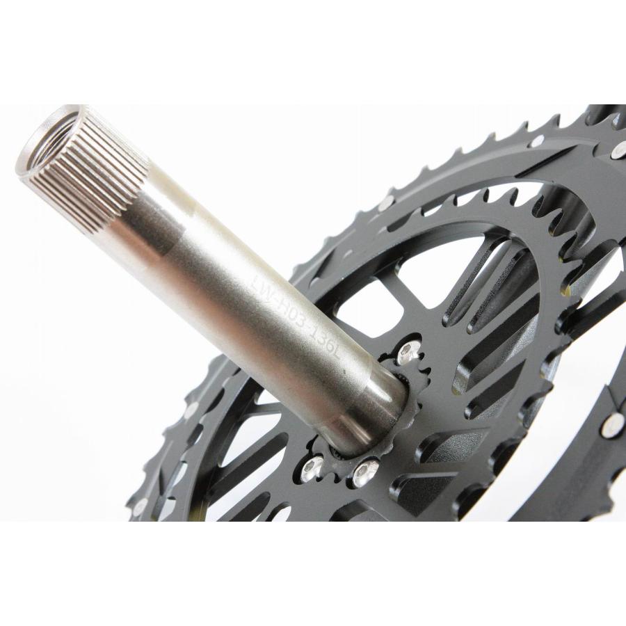 即納】ロード用 クランク セット 170mm 9/10/11s 53X39T ダブル CNC