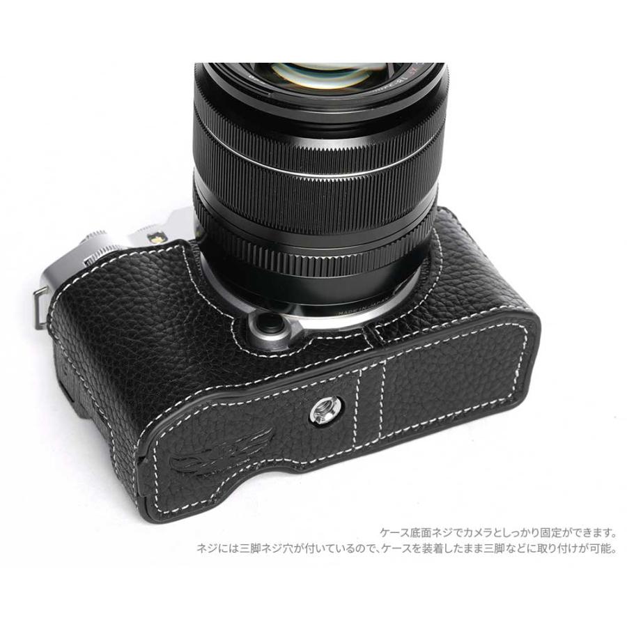 富士フイルム Xシステム FUJIFILM X-M5 専用 レザー ケース Black
