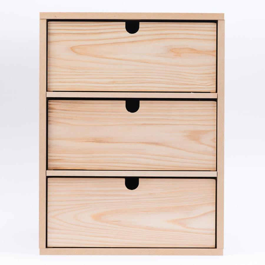 卓上チェスト 国産 天然 木製 A4サイズ デスクチェスト 卓上収納 深型