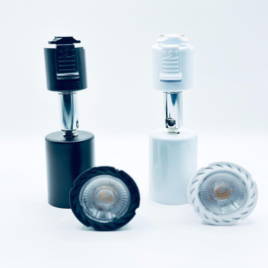 NISSIN LUX ダクトレール用スポットライト器具 E26 LED電球付き 60W