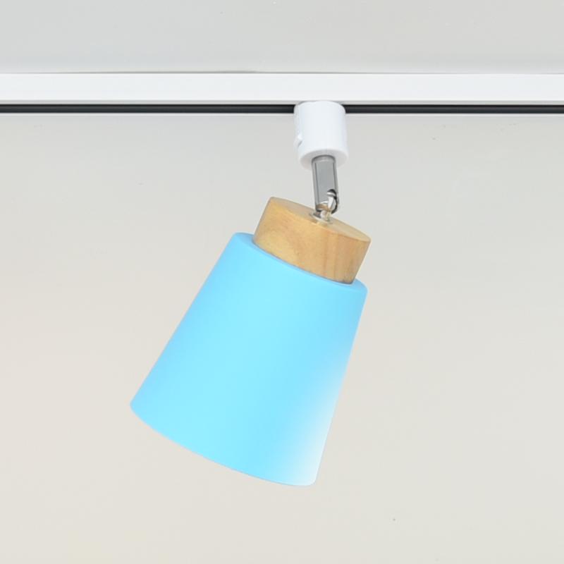 NISSIN LUX ダクトレール用スポットライト器具 E26 7色 配線ダクト