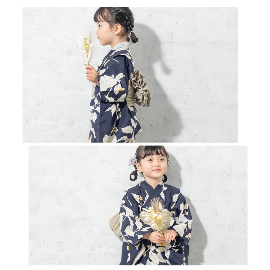SOUBIEN（創美苑） 浴衣 子供 女の子 セット 2点セット キッズ 女児