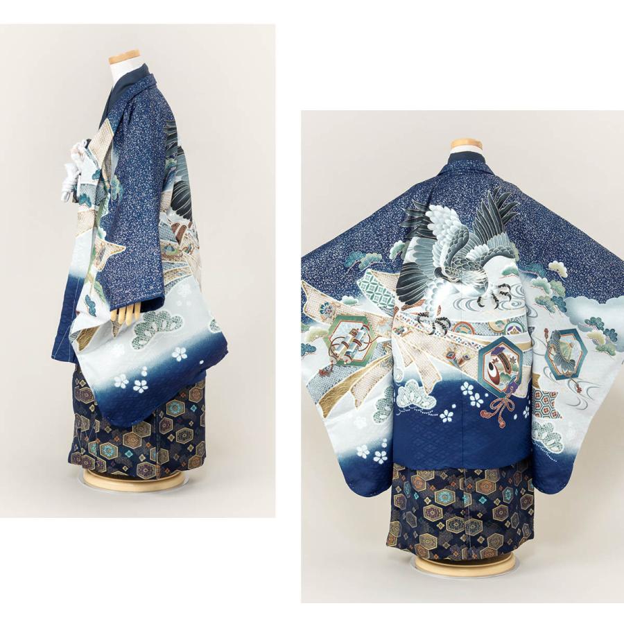 SOUBIEN（創美苑） 七五三 着物 レンタル 5歳 男の子 フルセット 袴