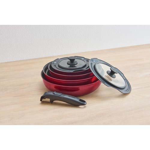 サーモス IH対応 取っ手のとれるフライパン 8点セットDA ディープ