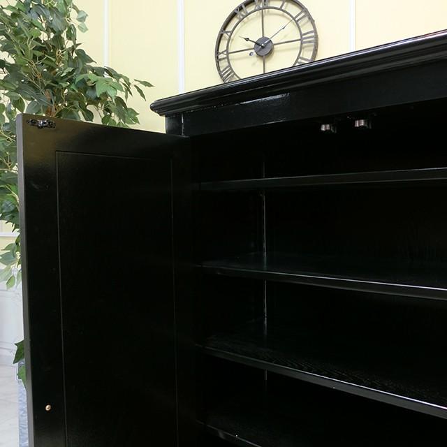 アンティーク シューズケース シューズラック 靴箱 下駄箱 ロココ調