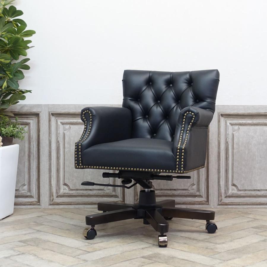 ヴィンセント アームチェア オフィスチェア デスクチェア パソコン