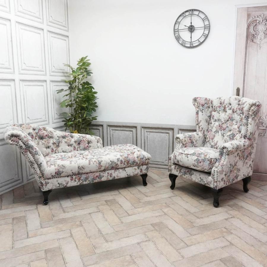 チェスターフィールドソファ 1人掛け 1P 一人 アンティーク ソファー