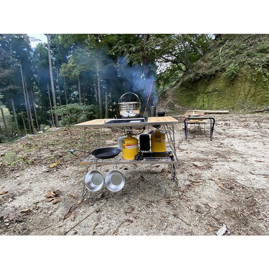 CAMPINGMOON キャンピングムーン フィールドラック グリルテーブル IGT