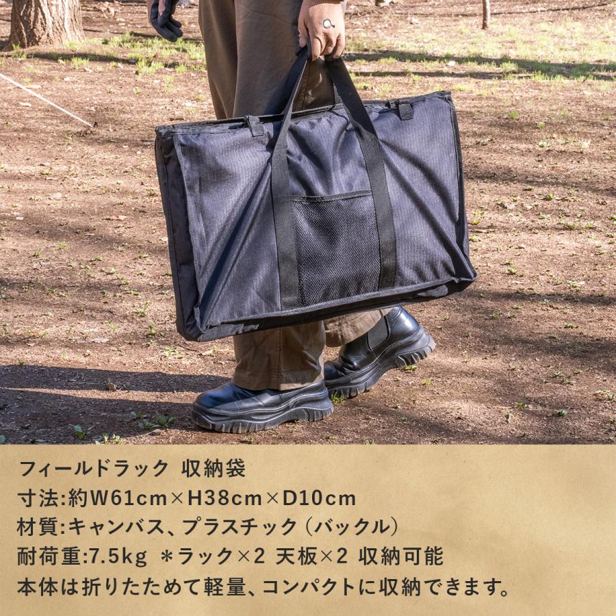 折りたたみ フィールドラック 収納ケース 2点セット コンパクト