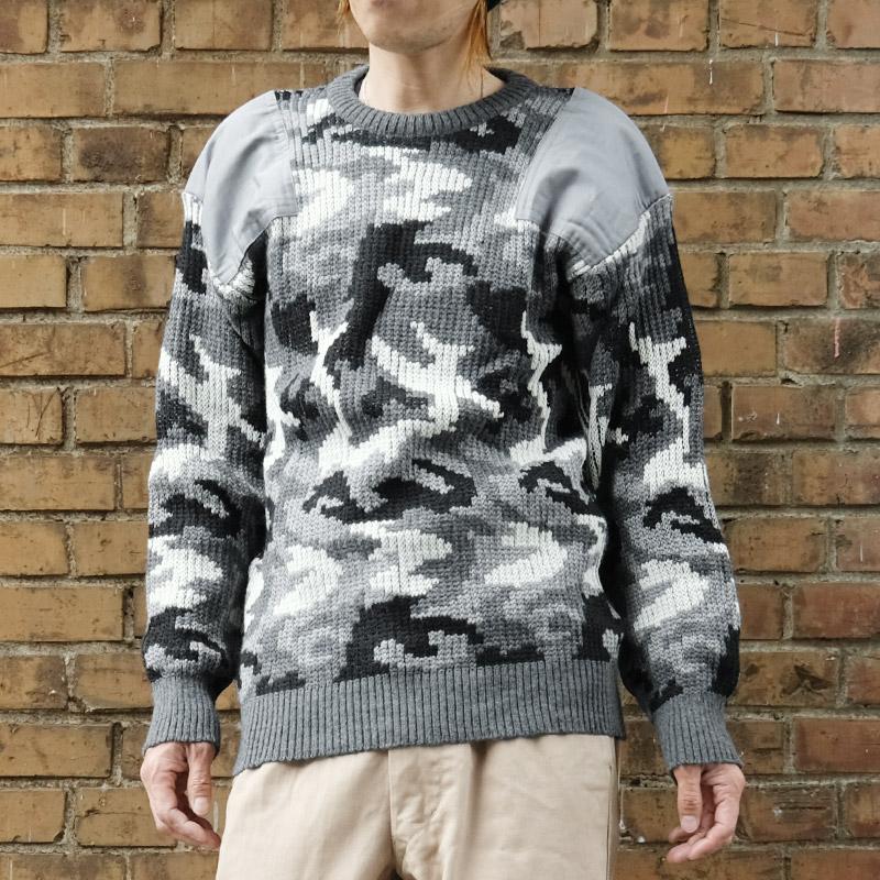 イタリア メトロポリタンセーター アーバンカモ デッドストック