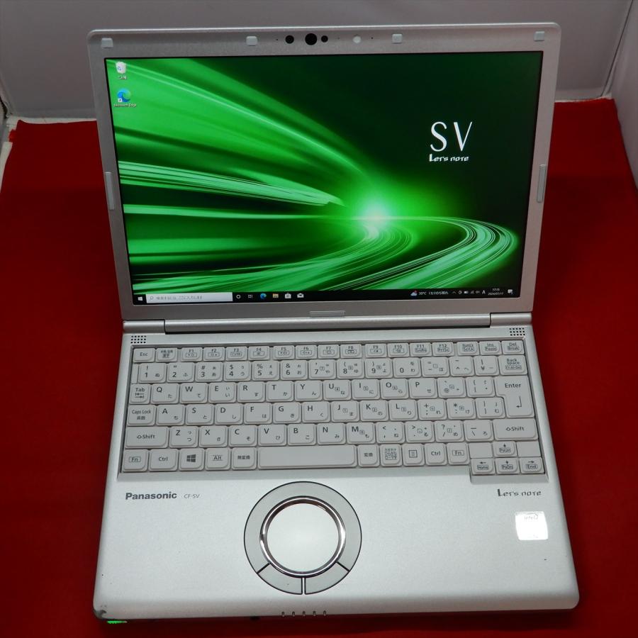 Let's note SV Panasonic SV9 CF-SV9RDQVS Corei5-10310U メモリー16GB