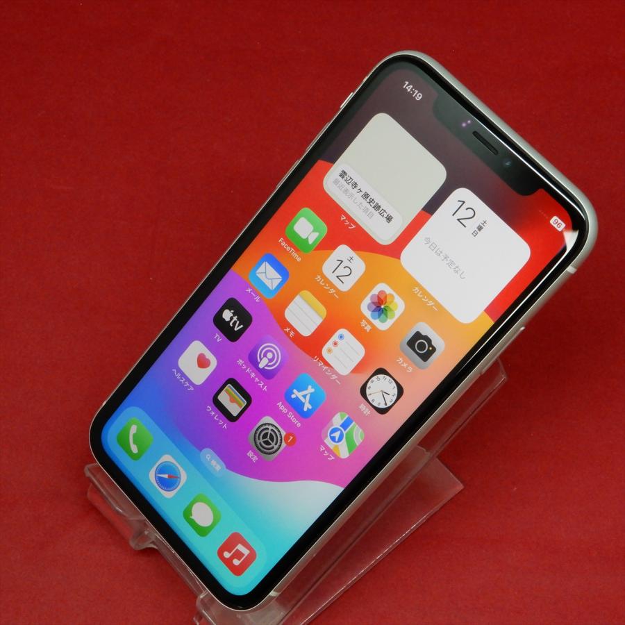 iPhone XR Apple MT032J/A iPhoneXR 64GB softbankSIMロック解除済