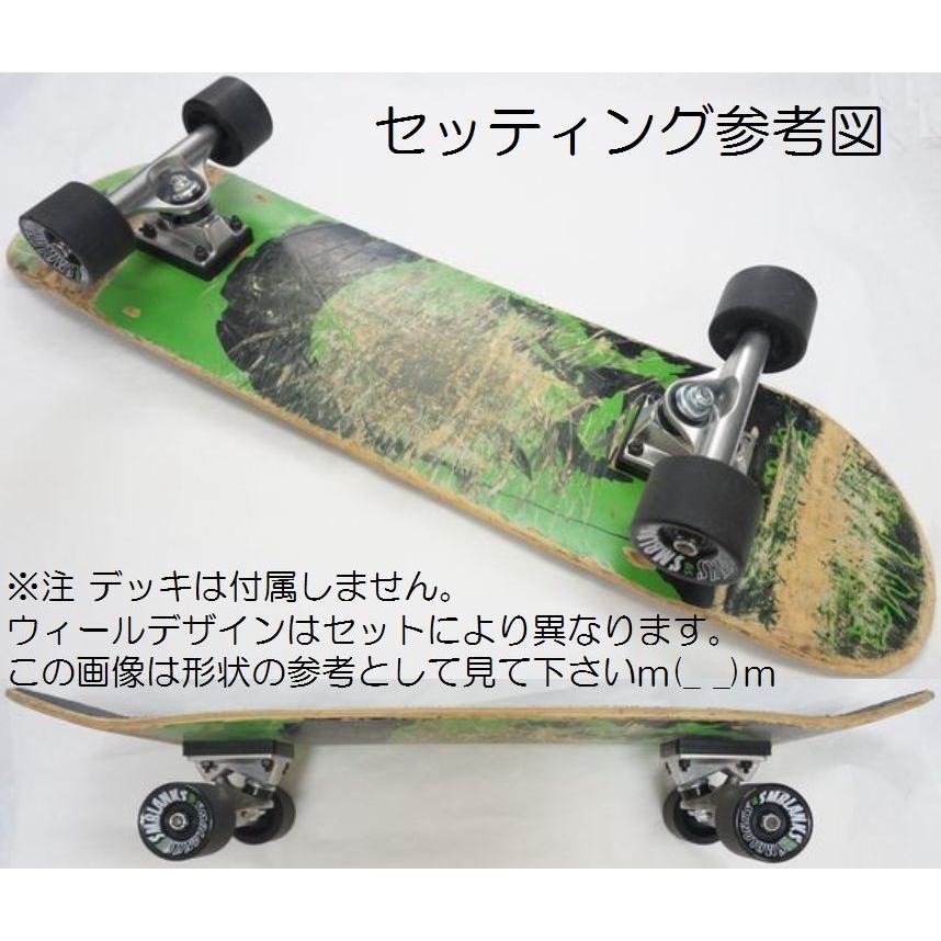 用済みデッキ）を（クルーザーにするキット）トラック+ソフトウィール