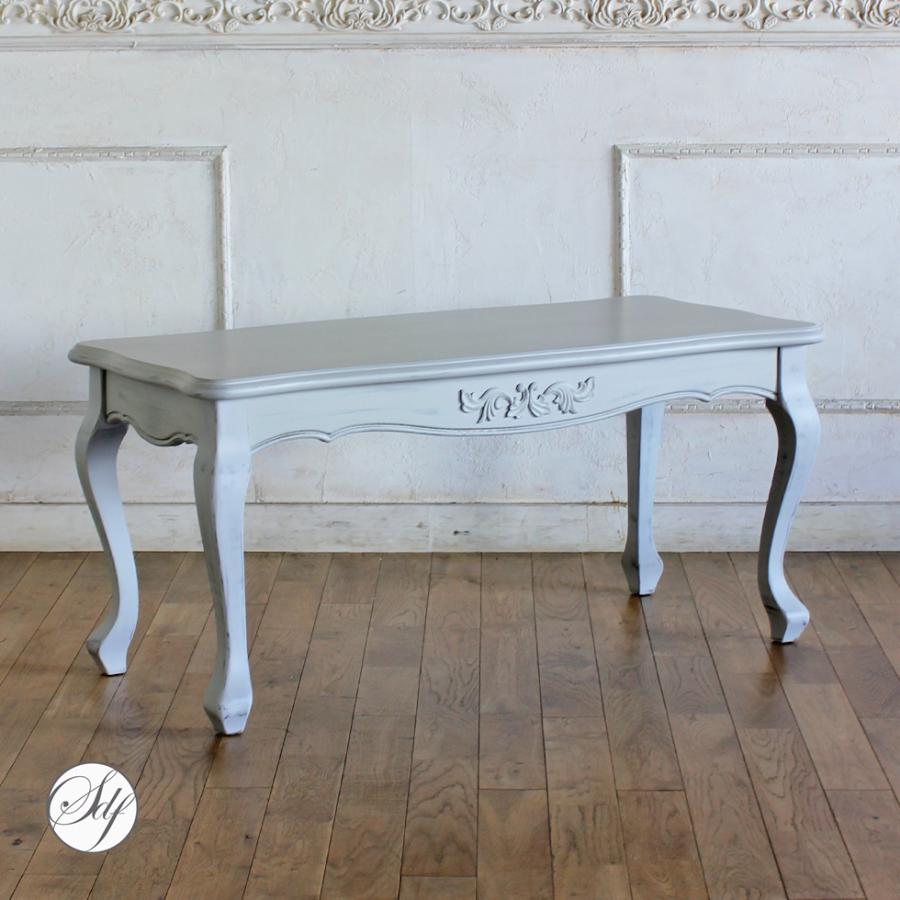 コーヒーテーブル 猫脚 ロココ調 彫刻家具 シャビーシック ソファ