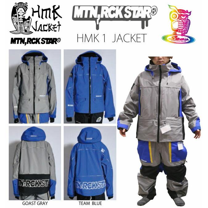 24-25 MTN.ROCK STAR【マウンテンロックスター】HMK1 JACKET 3LAYER