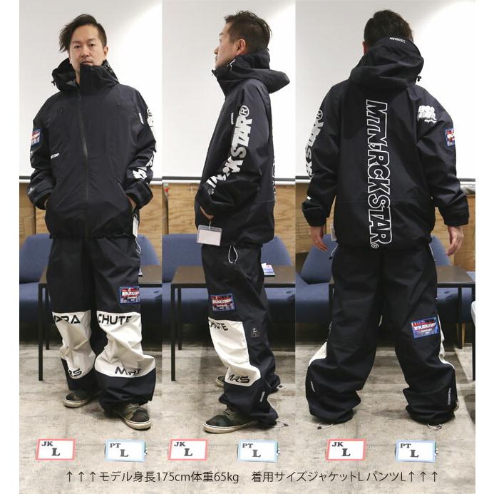 24-25 MTN.ROCK STAR【マウンテンロックスター】PARACHUTE PANTS