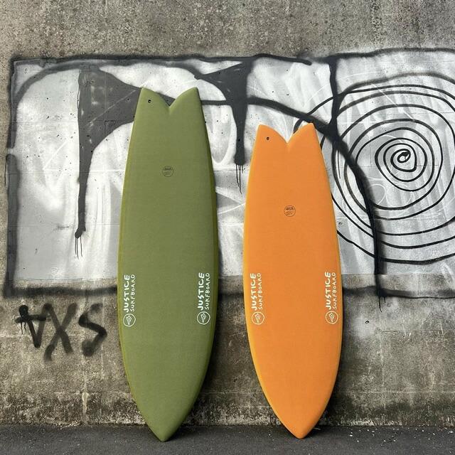 JUSTICEジャスティスsurfboardサーフボードMODERN TWIN モデル