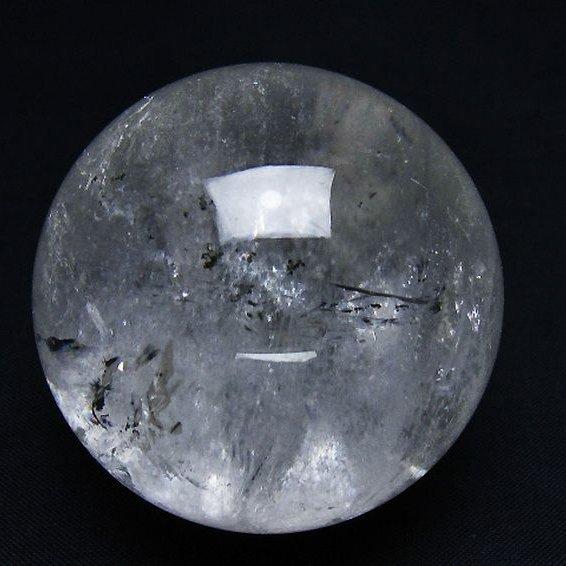 ヒマラヤガーデンクォーツ（庭園水晶） 丸玉 54mm t62-16008 : 誠安