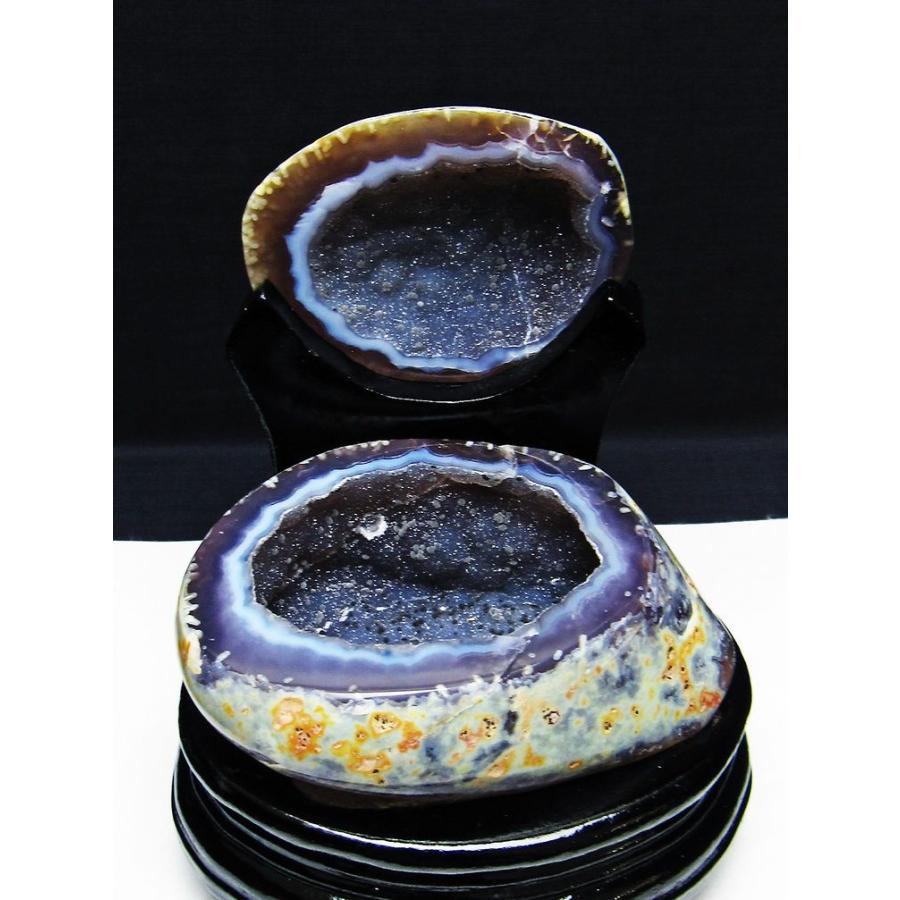 ペア水晶トレジャーメノウ t604-7723 : 誠安天然石専門店 - 通販