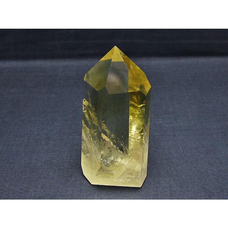 シトリン水晶 六角柱 t61-14066 : 誠安天然石専門店 - 通販 - Yahoo