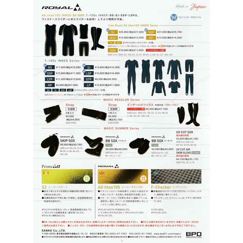 MAGIC,マジック/インナー/1mmROYAL AG titan INNER HP・ショートパンツ