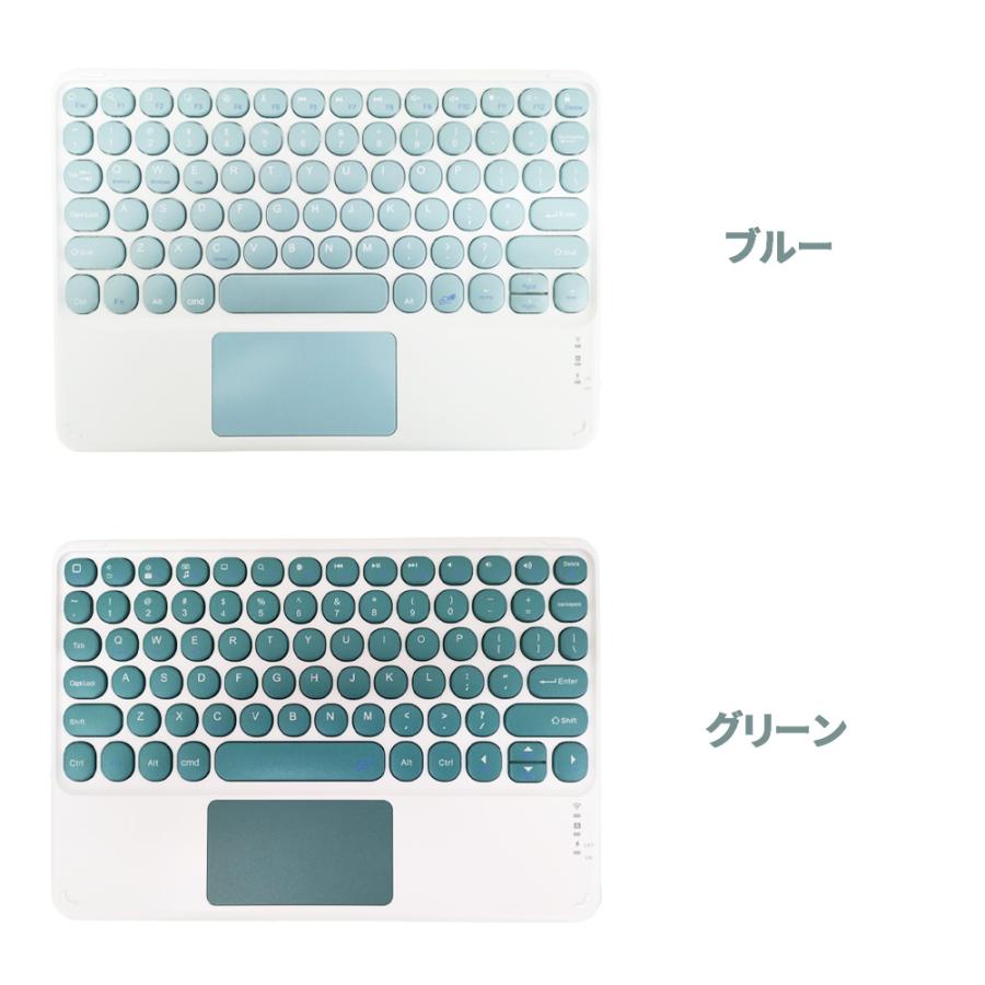 Life Ideas ワイヤレスキーボード 英語版 Bluetooth専用 USB充電式