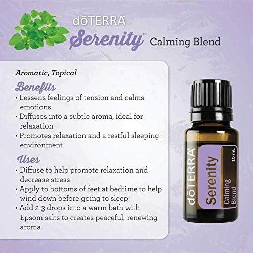 doTERRA Serenity Essential Oil Calming Blend 15 ml (2 pack) by