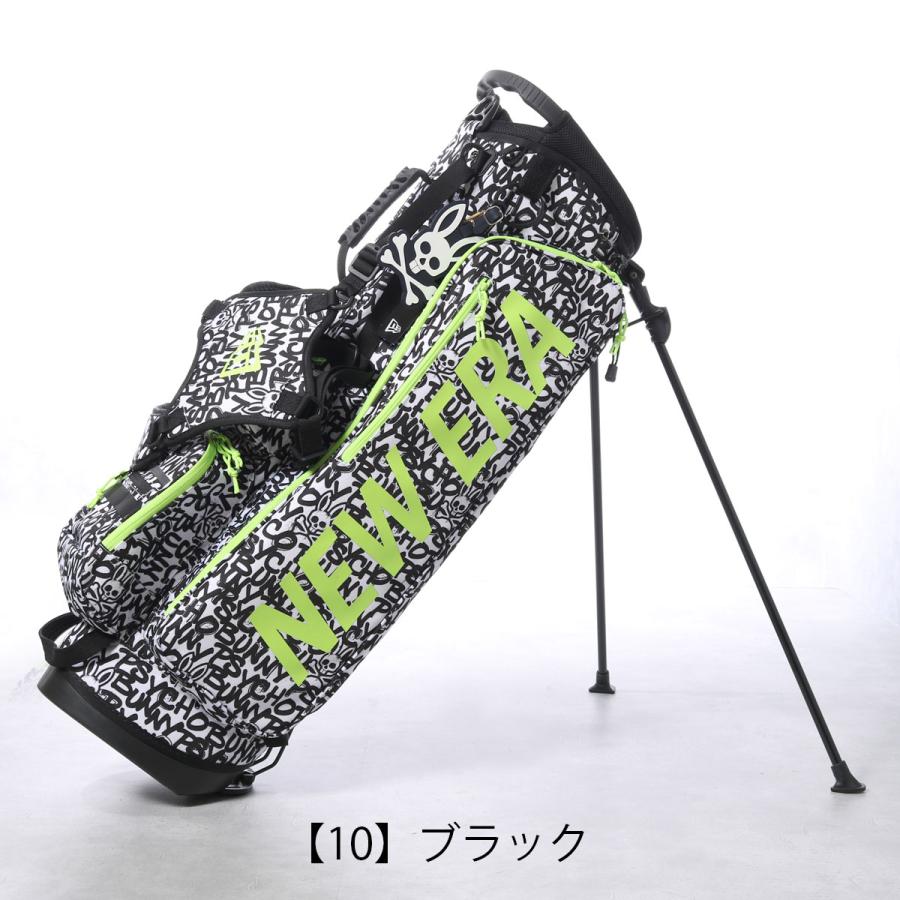 サイコバニー ニューエラ ゴルフ キャディバッグ スタンド型 9型 48