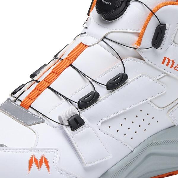 MARUGO（丸五） #969 ホワイト 24.5 マンダムDIAL-EZ ダイヤル式 安全