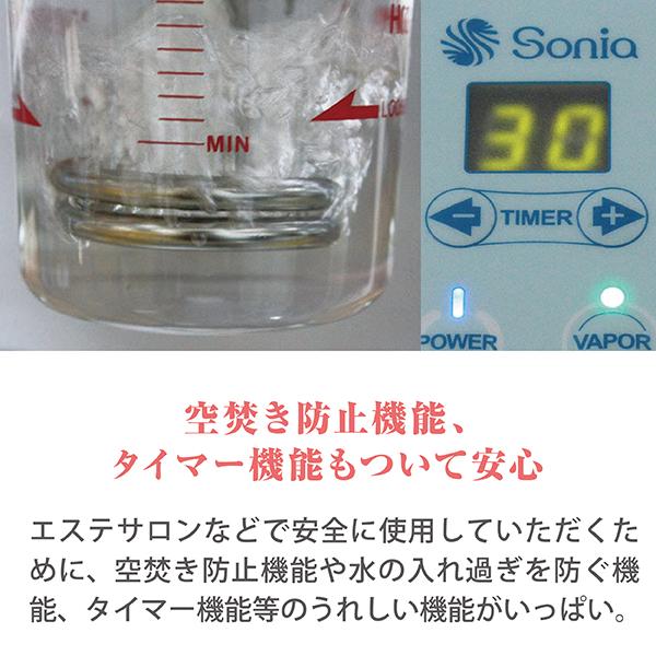 デジタルフェイシャルスチーマー FV-801 エステ サロン スパ : サロン