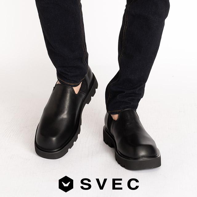 SVEC（シュベック） スリッポン メンズ スニーカー カジュアルシューズ
